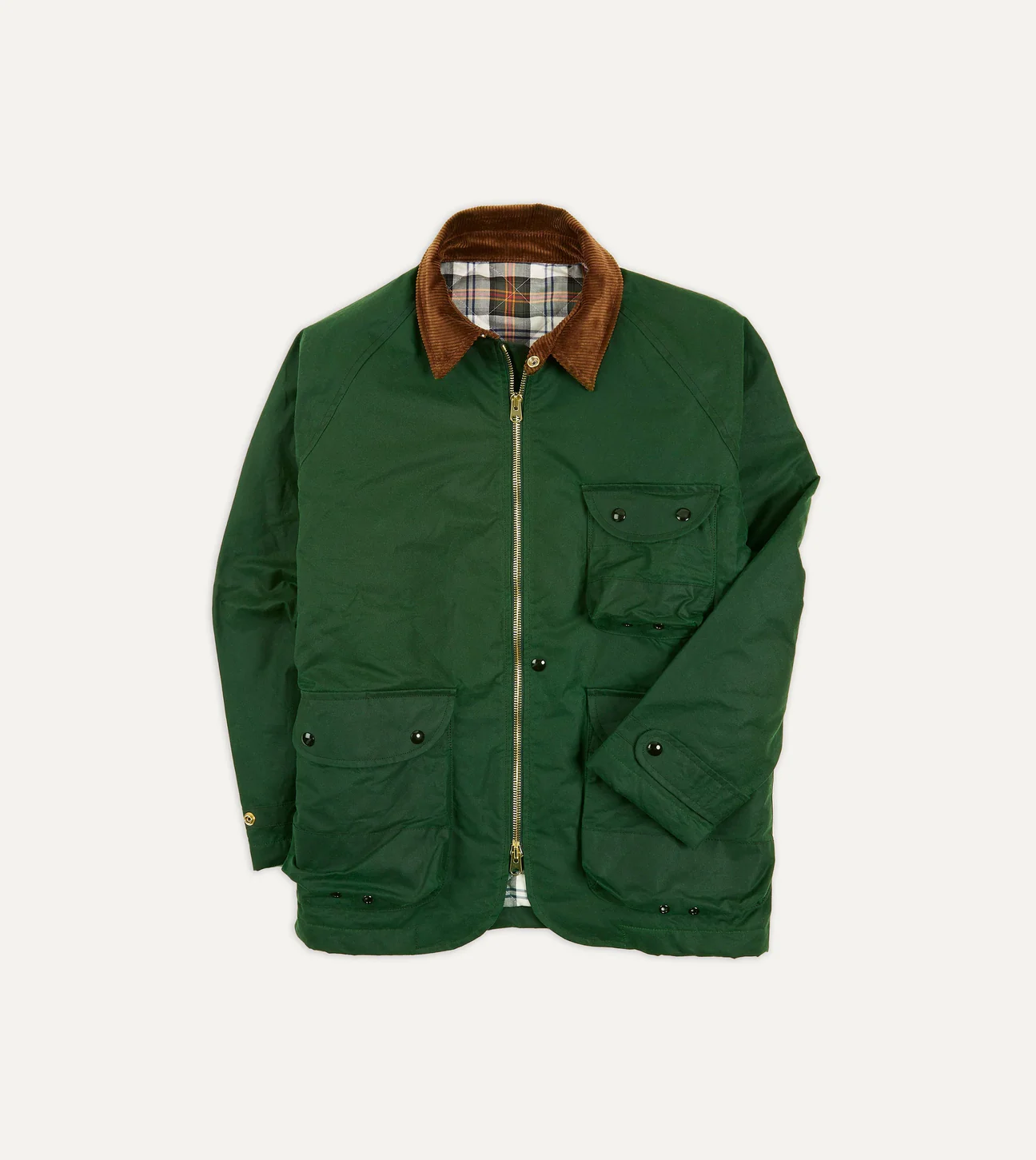 Drakes - Waxed Coverall Jacket