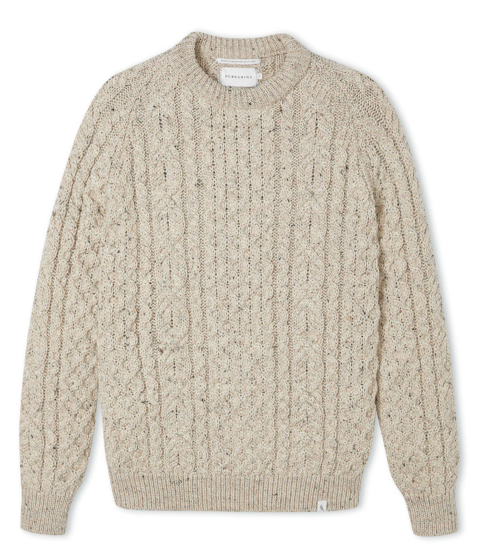 Peregrine - Hudson Aran Jumper