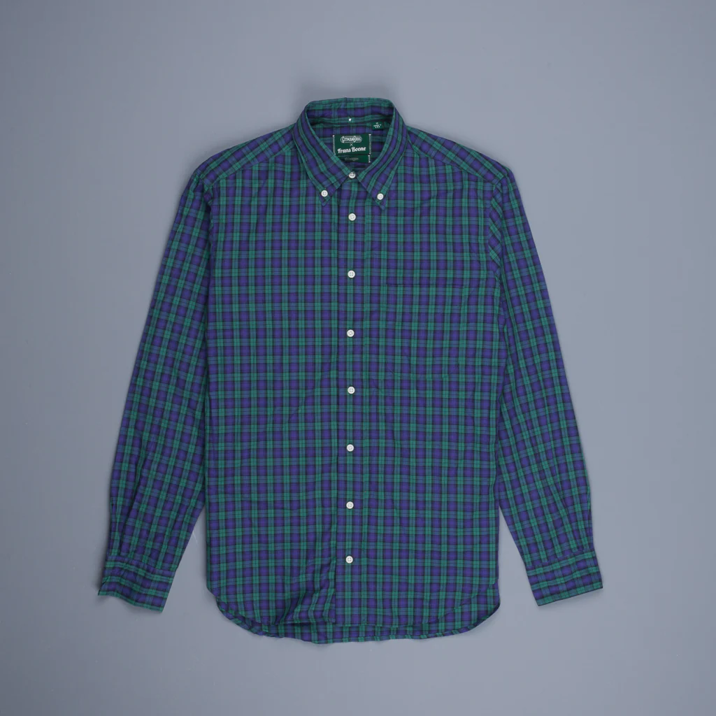 Gitman x Frans Boone - Japanese Woven Check