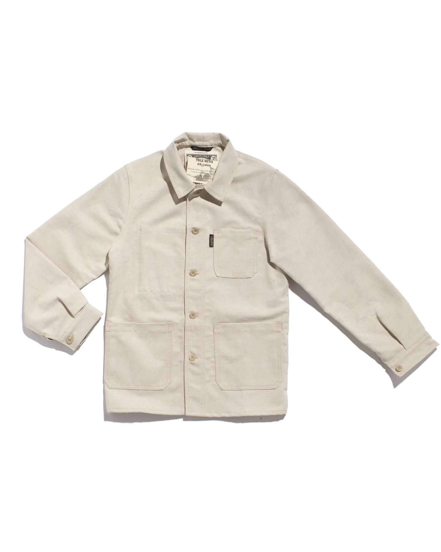 Le Laboureur - Linen-cotton work jacket