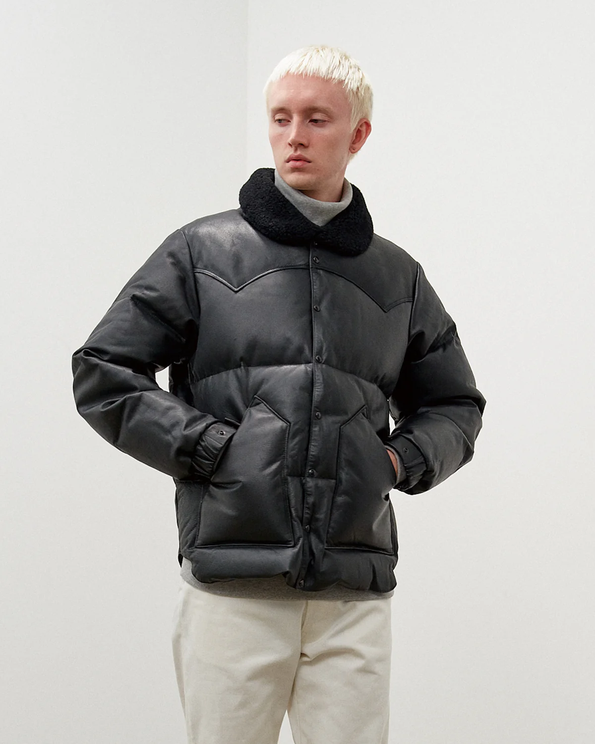 Rocky Mountain Featherbed - Leather Christy Jacket