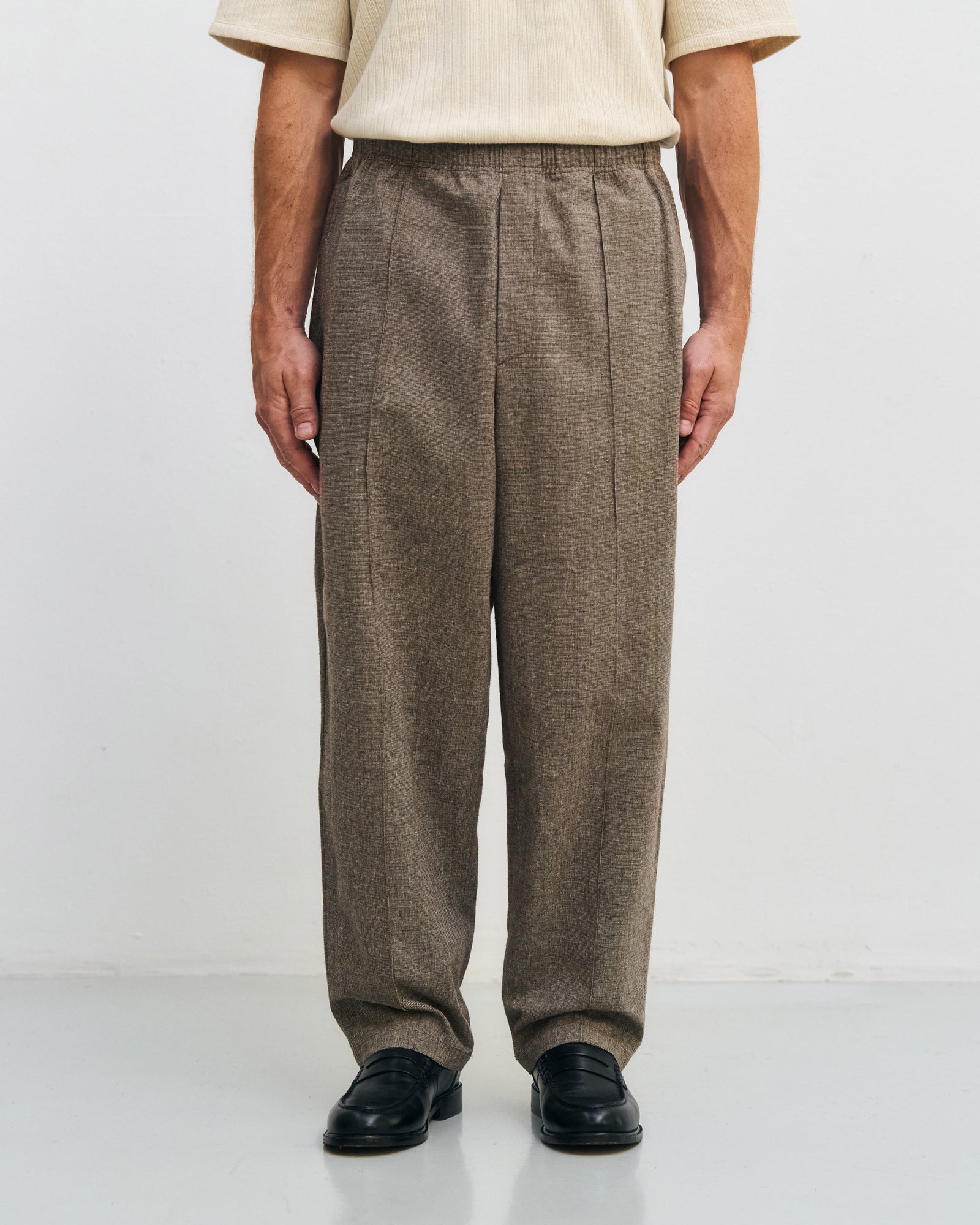 Rotholz - Pleated Wide Pant Organic Cotton