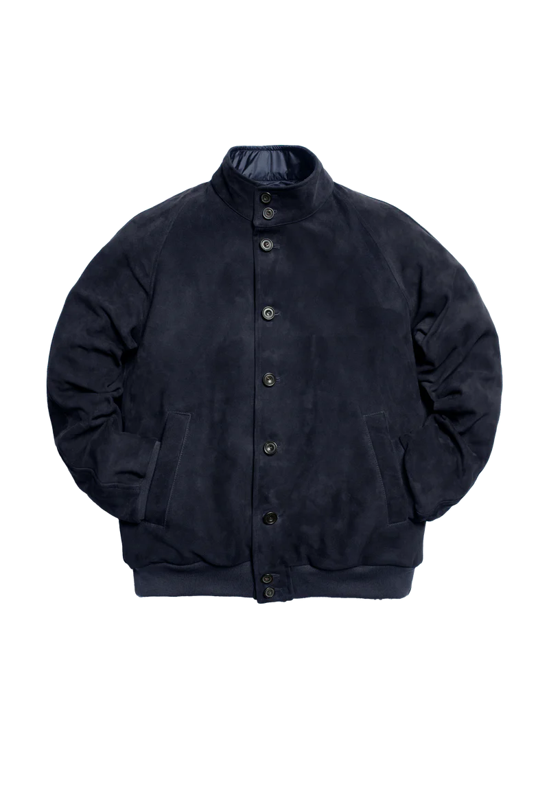 Private White V.C. - PS Reversible Suede Bomber