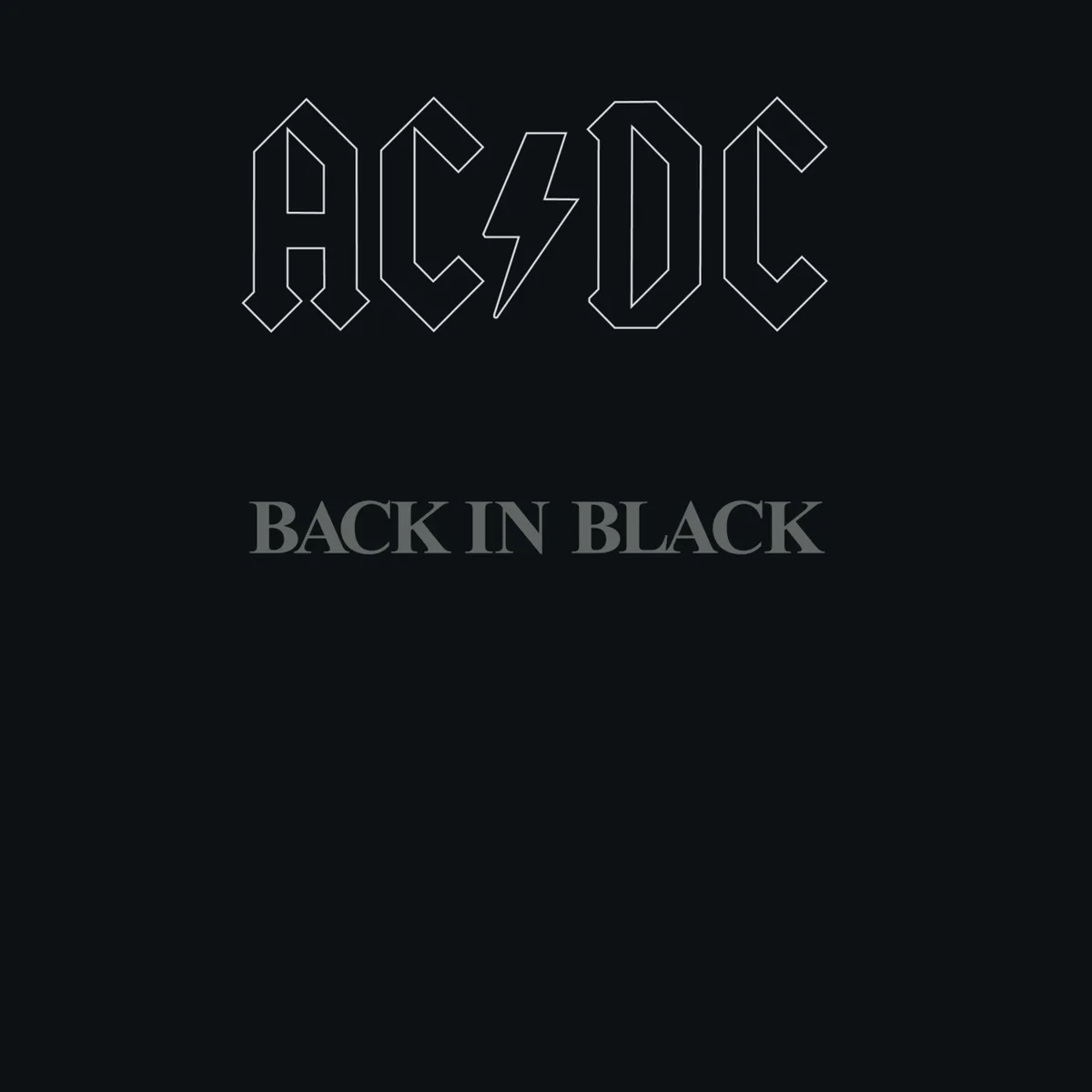 Cover for AC/DC - Back In Black