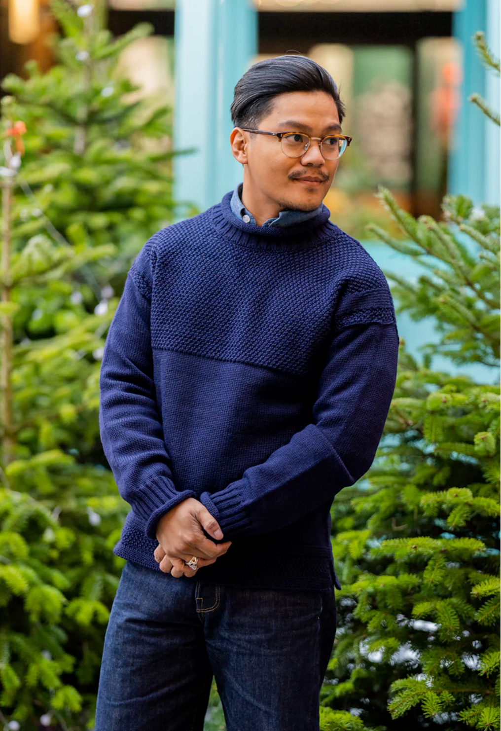 Blackhorse Lane Ateliers - SE28 Guernsey Unisex Sweater