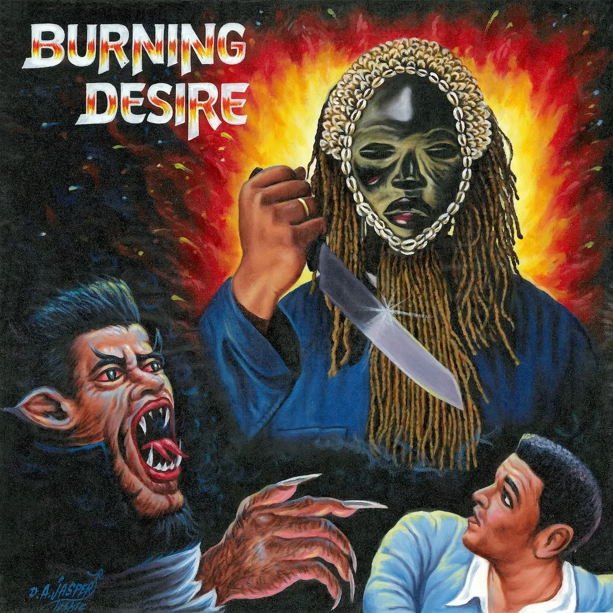Cover for MIKE - Burning Desire