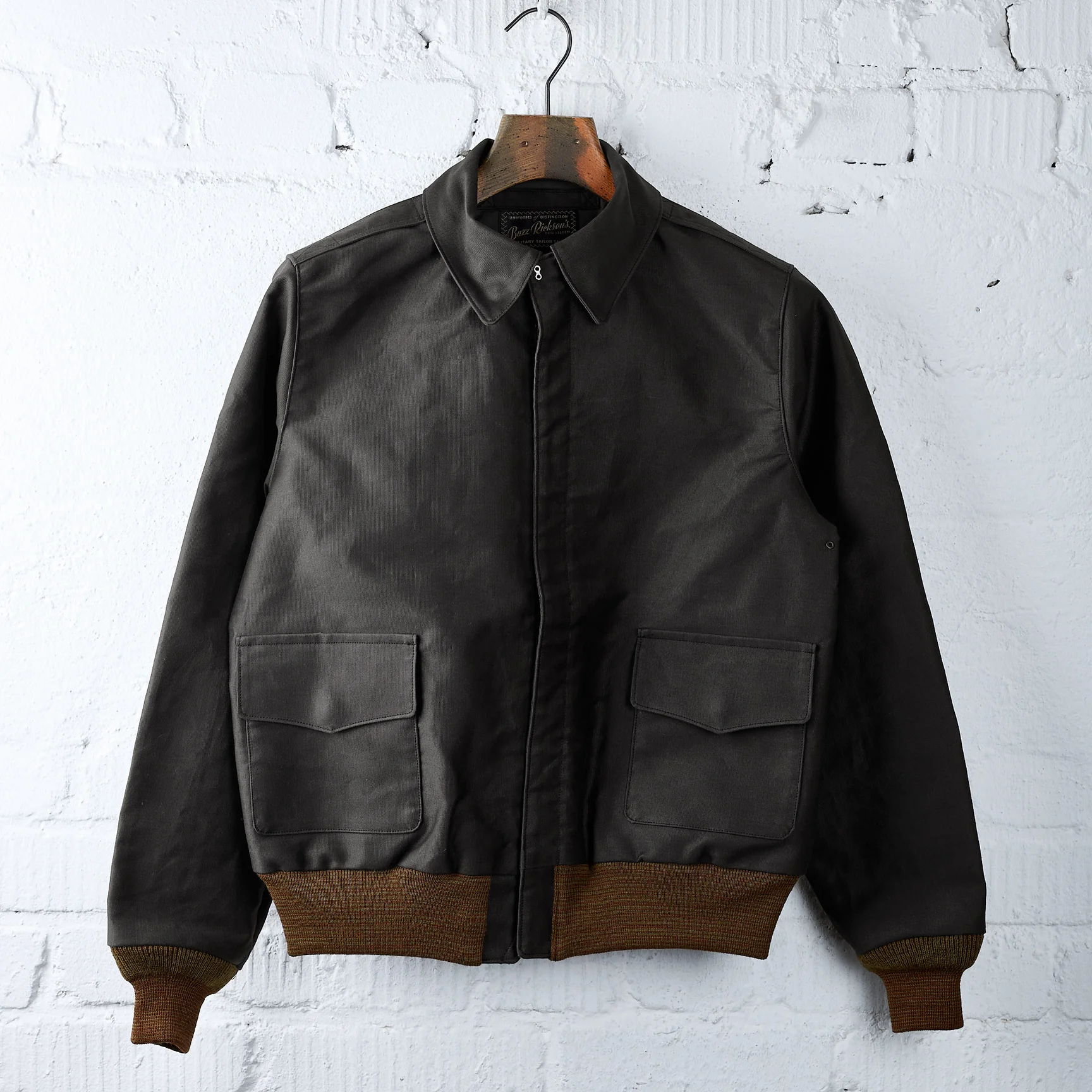 Buzz Rickson's - William Gibson collection jungle cloth black a-2