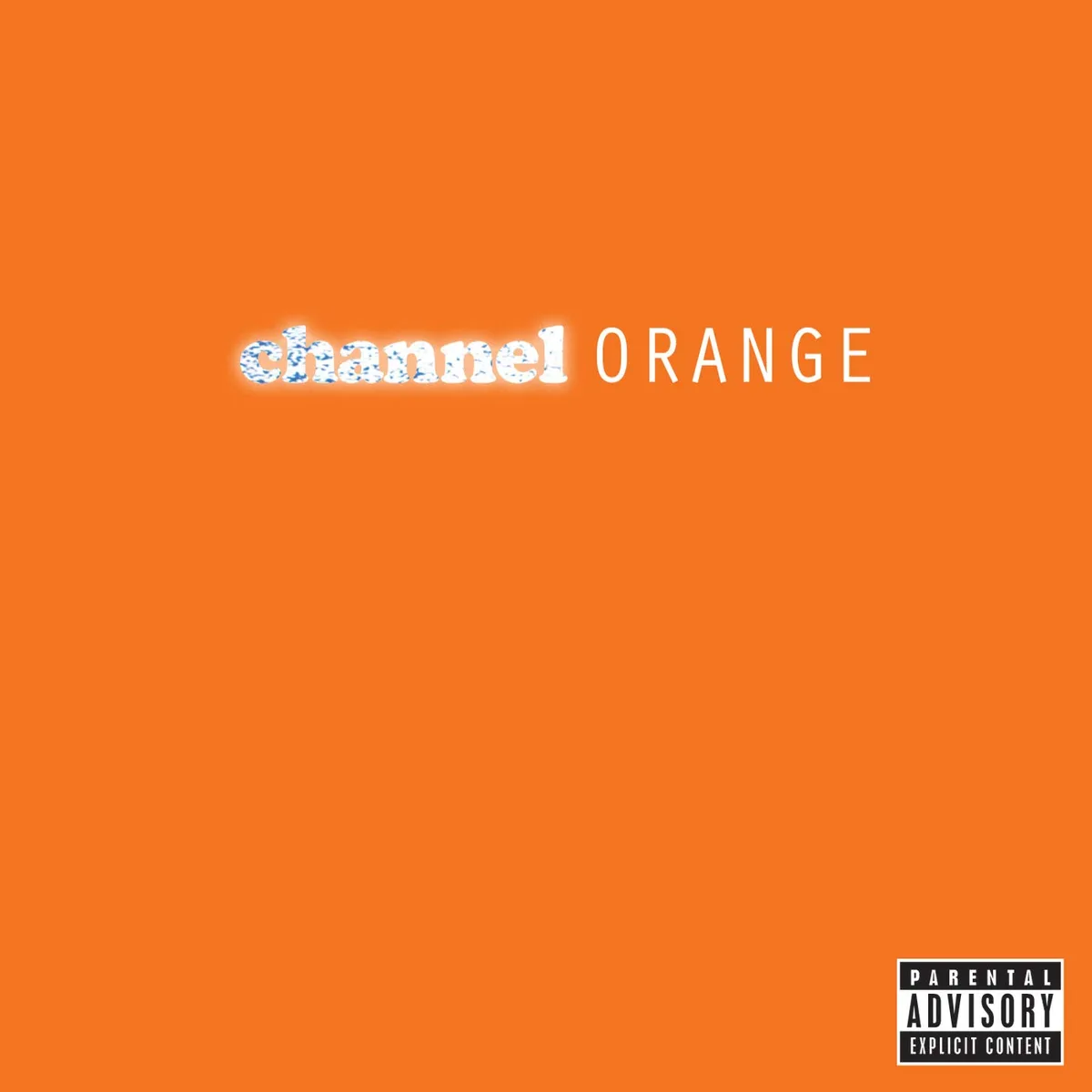 Cover for Frank Ocean - channel ORANGE
