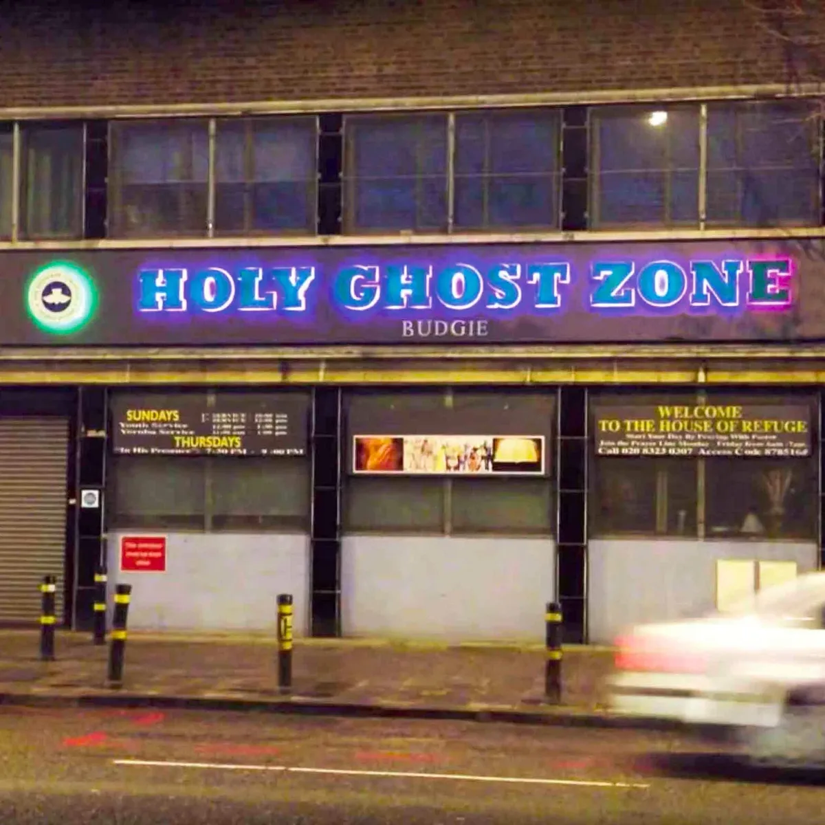 Cover for Budgie - Holy Ghost Zone