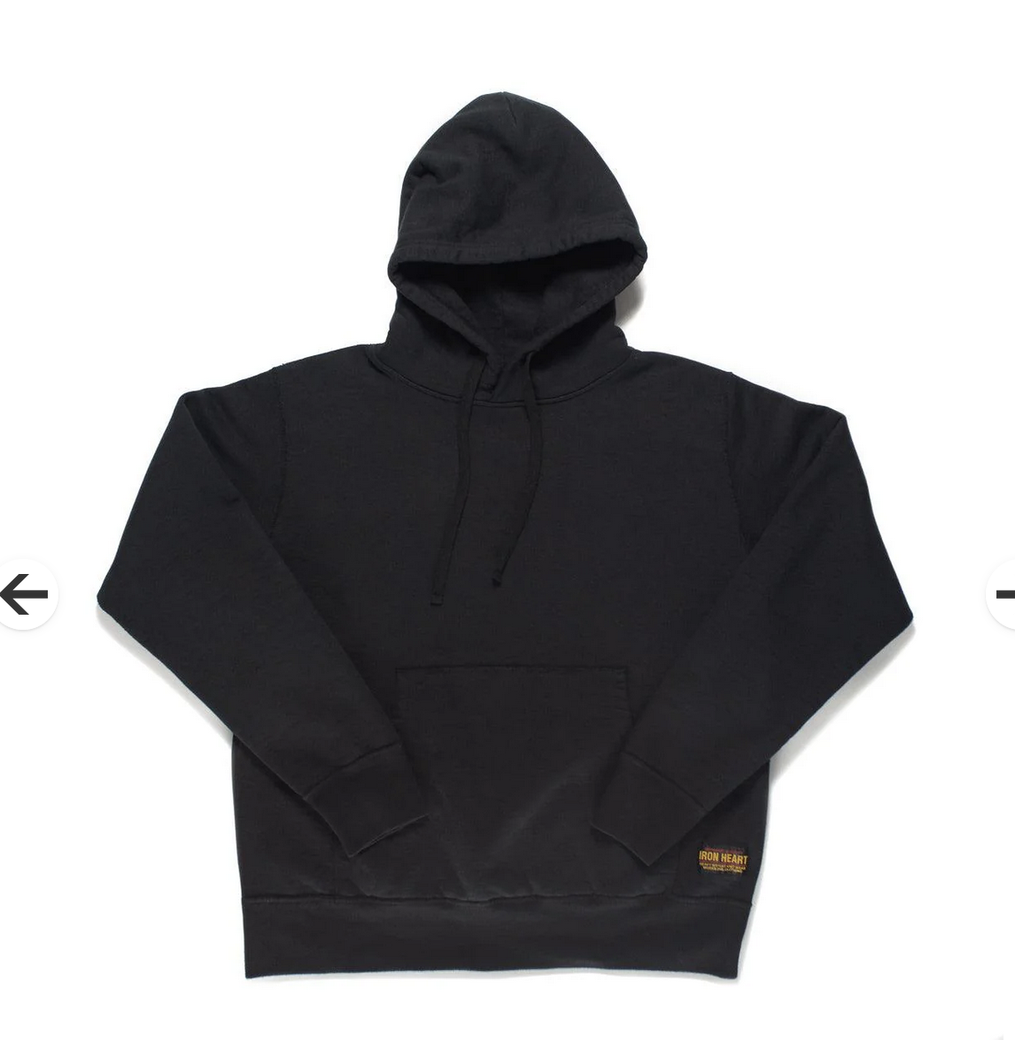 Iron Heart - 14oz Ultra Heavyweight Loopwheel Cotton Hoodie