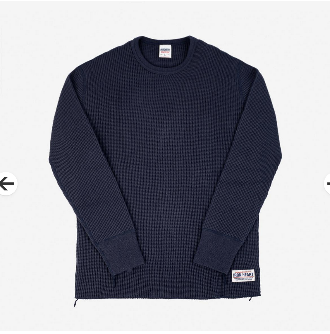 Iron Heart - Waffle Knit Thermal Longsleeve