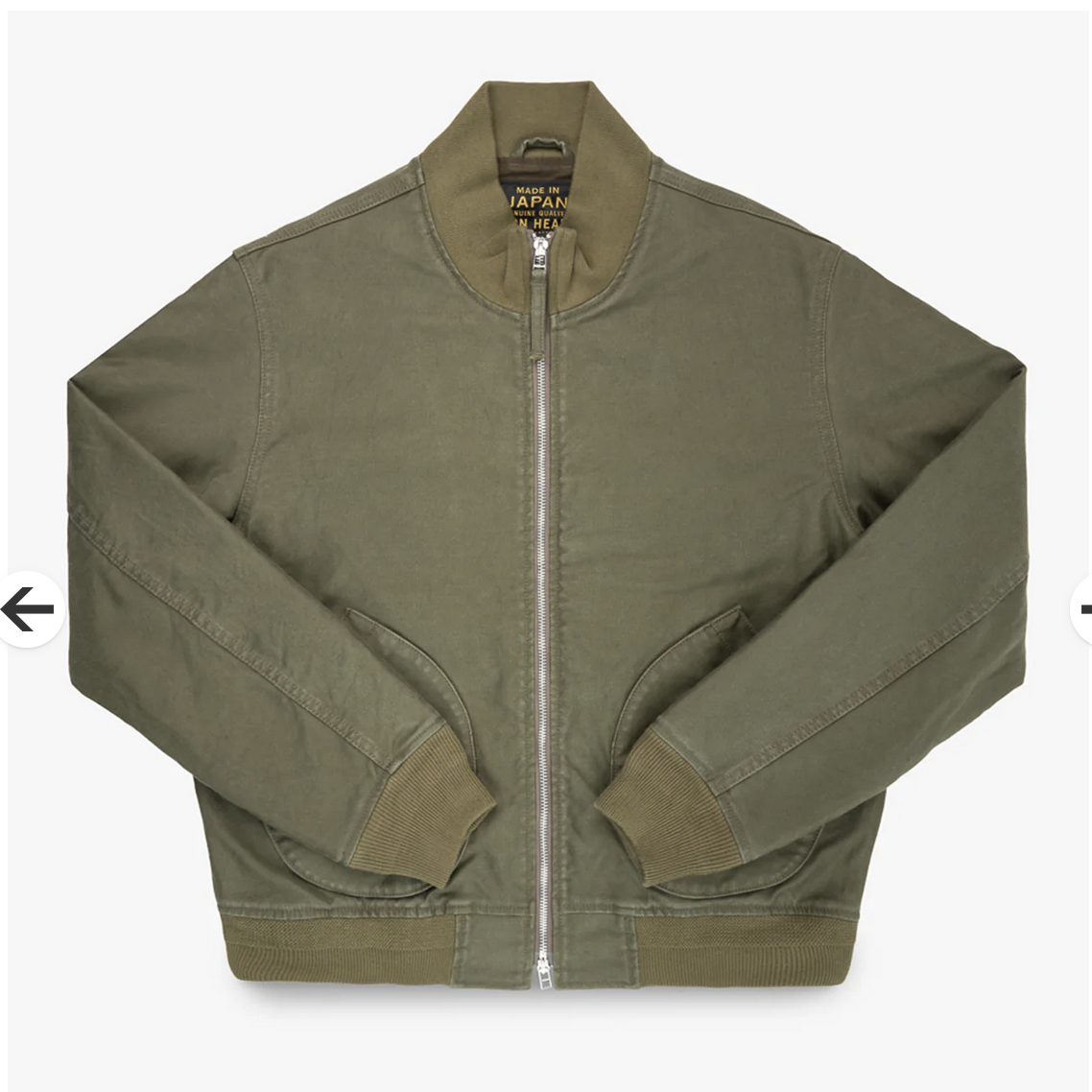 Iron Heart - 12oz Whipcord Tanker Jacket