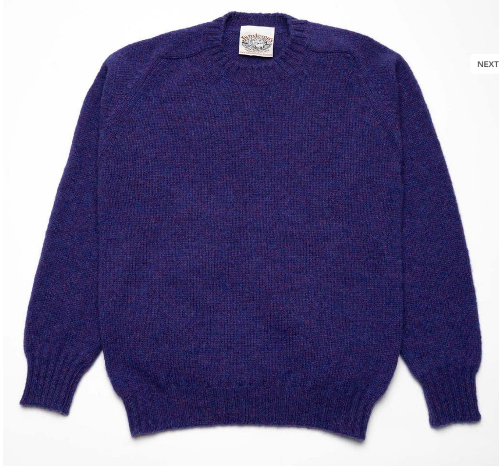 Jamiesons Of Shetland - Crew Neck Saddle Shoulder Sweater