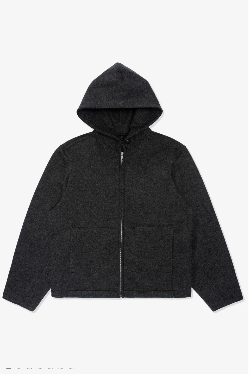 Lady White Co. - Wool Zip Hoodie
