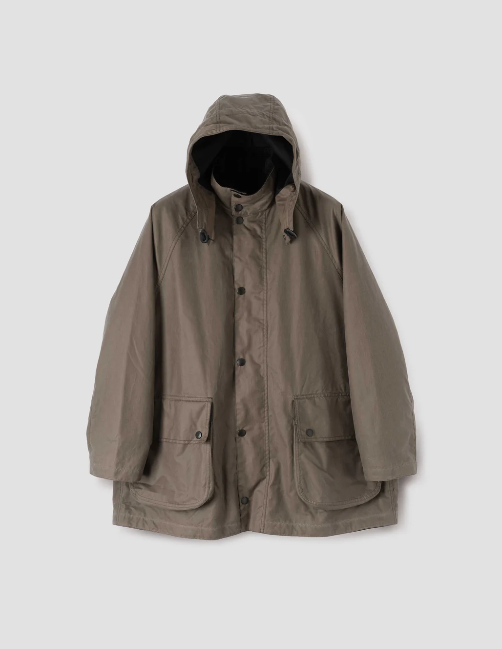 Margaret Howell - Stand Collar Parka Waxed Cotton