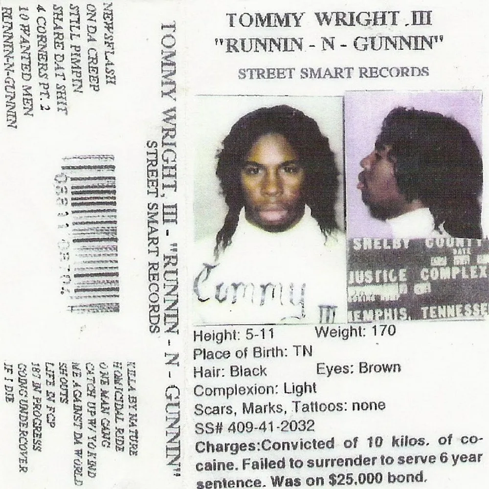 Cover for Tommy Wright, III - Runnin - n - Gunnin