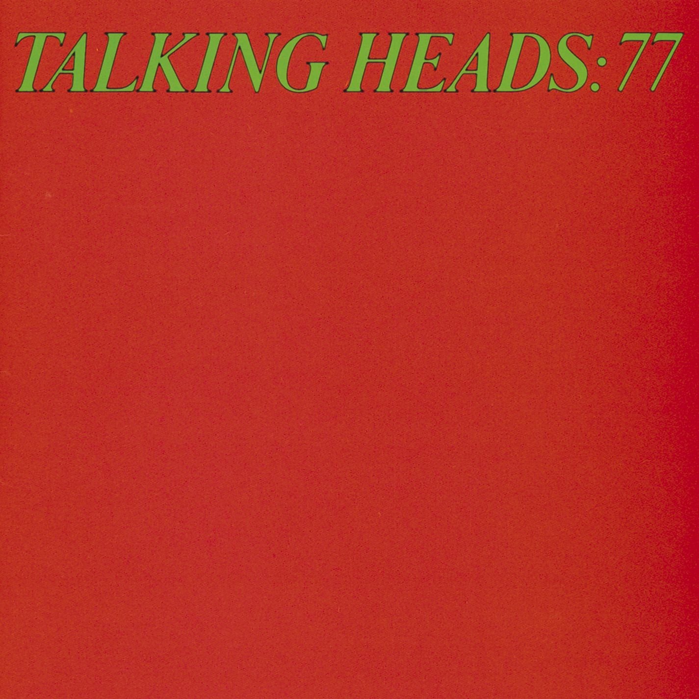 Cover for Talking Heads - Talking Heads: 77