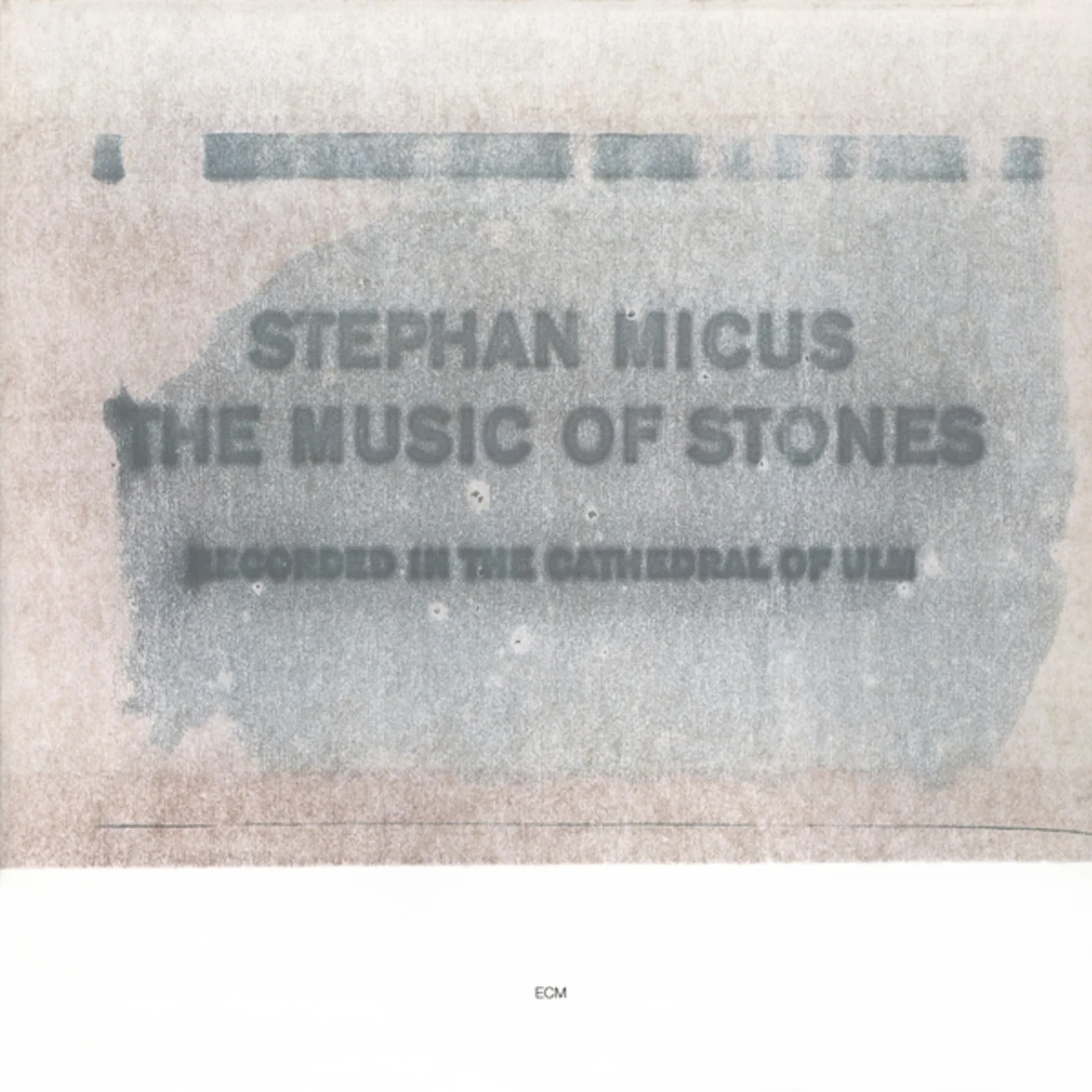 Cover for Stephan Micus - The Music Of Stones